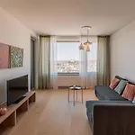 Διαμέρισμα Skau Sky Park Coral By Zaha Hadid 22 Floor 1tower Panoramic View Free Parking