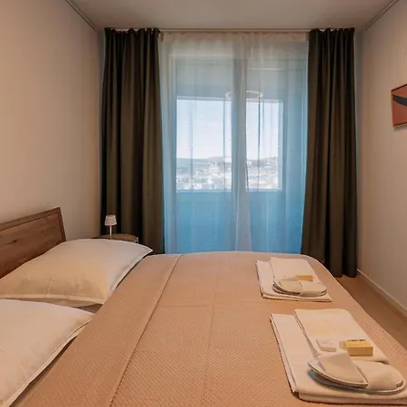 Apartment Skau Sky Park Coral By Zaha Hadid 22 Floor 1tower Panoramic View Free Parking Bratislava