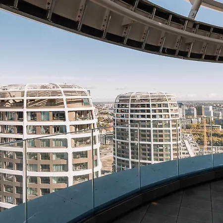 Skau Sky Park Coral By Zaha Hadid 22 Floor 1tower Panoramic View Free Parking Apartmán