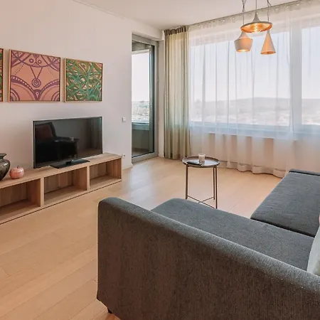 Apartmán Skau Sky Park Coral By Zaha Hadid 22 Floor 1tower Panoramic View Free Parking