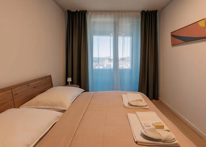 Apartman Skau Sky Park Coral By Zaha Hadid 22 Floor 1tower Panoramic View Free Parking Pozsony