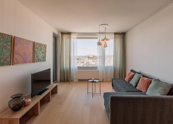 Appartement Skau Sky Park Coral By Zaha Hadid 22 Floor 1tower Panoramic View Free Parking