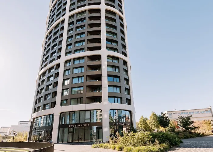 Appartement Skau Sky Park Coral By Zaha Hadid 22 Floor 1tower Panoramic View Free Parking