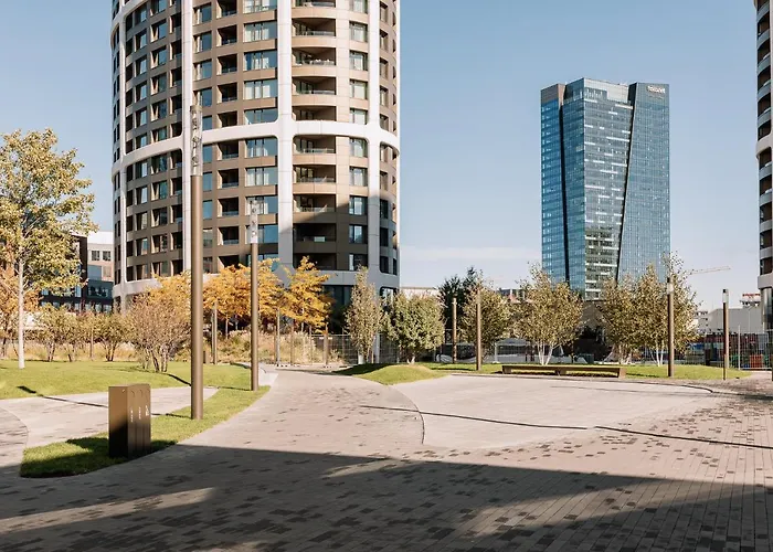 Skau Sky Park Coral By Zaha Hadid 22 Floor 1tower Panoramic View Free Parking Bratislava